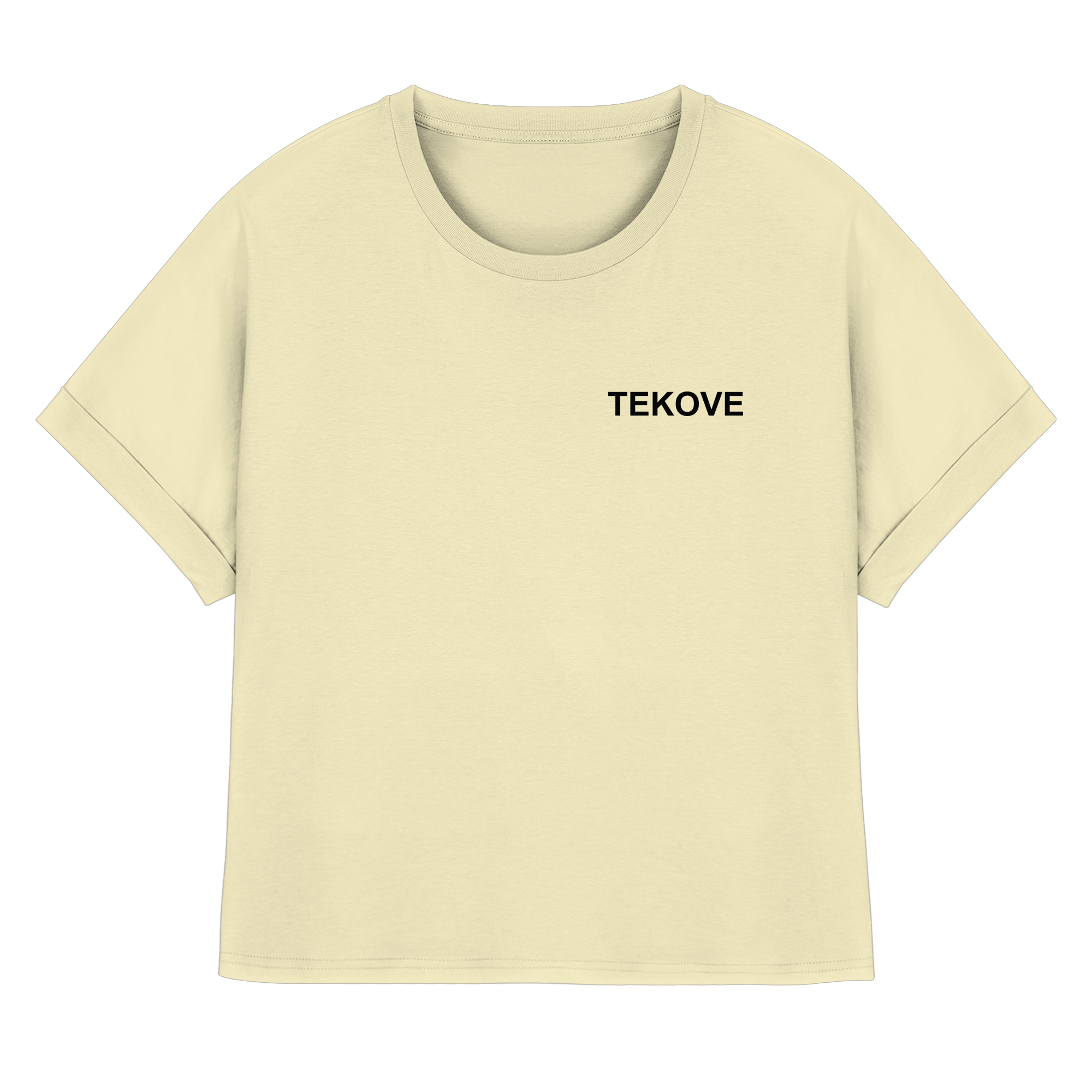 STARRING YOU - Womens Organic Rolled Sleeves T-Shirt