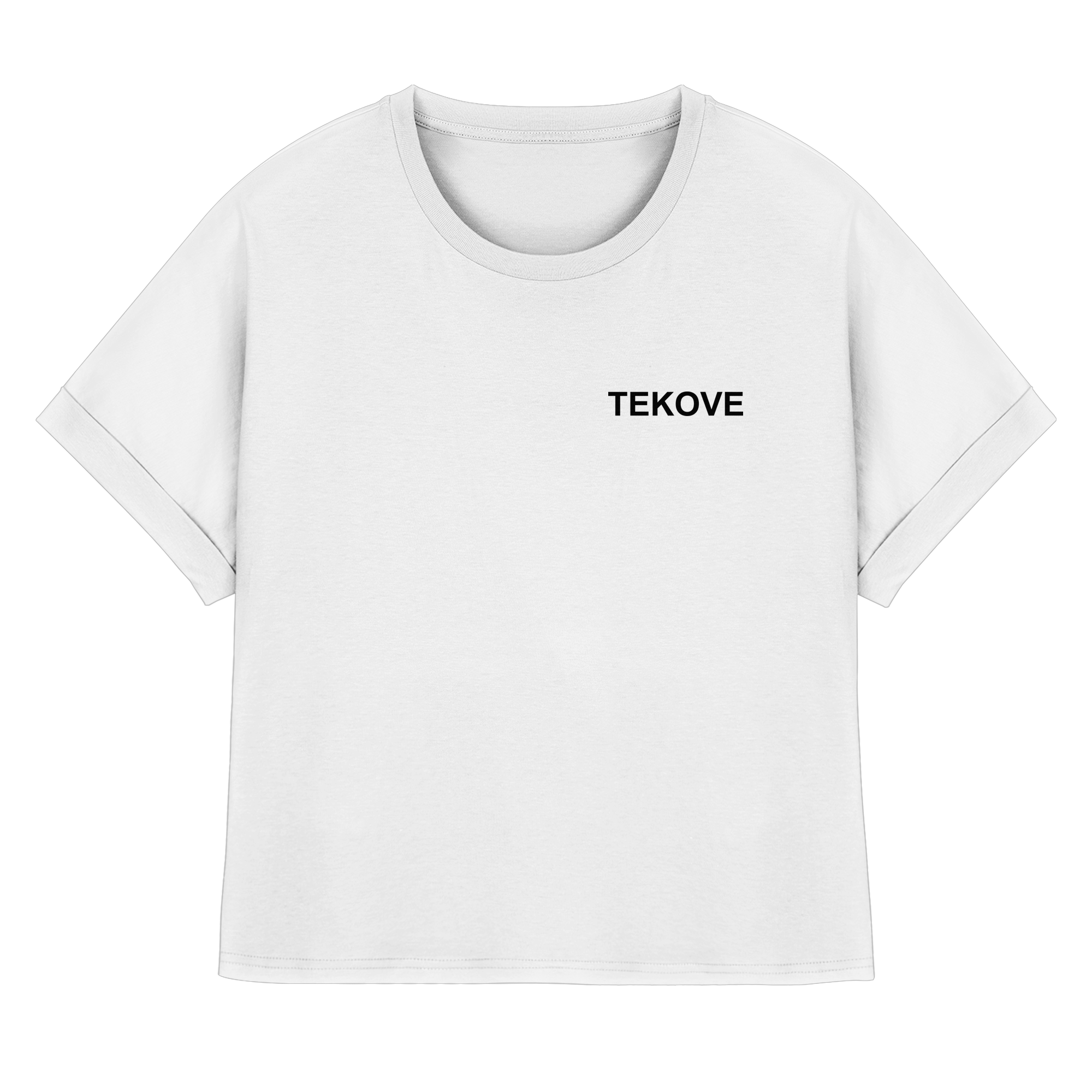 STARRING YOU - Womens Organic Rolled Sleeves T-Shirt